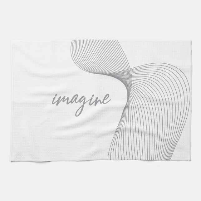 Linge De Cuisine Design graphique moderne, simple et élégant d'Imag (Horizontal)