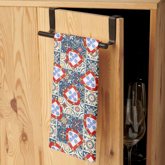 Linge De Cuisine Design portugais (Pliage en tiers)