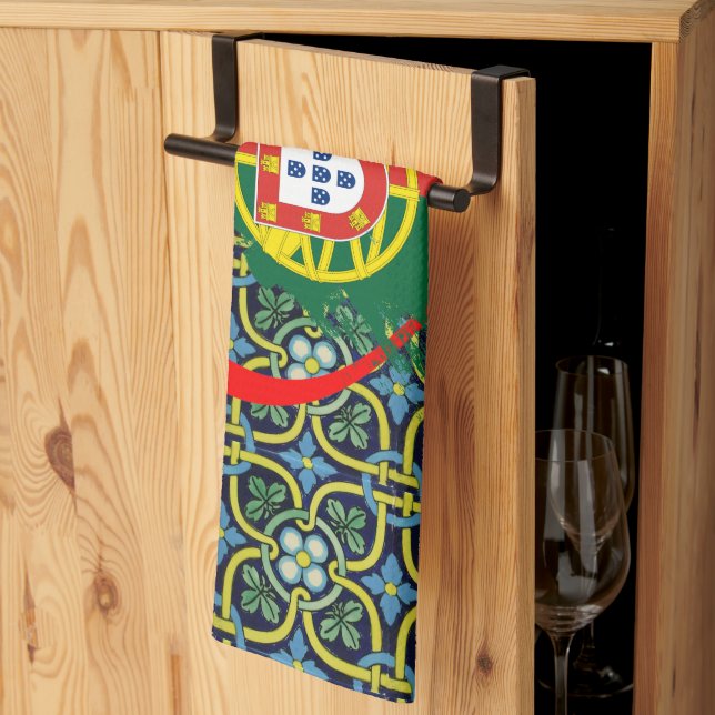 Linge De Cuisine Design portugais (Pliage en tiers)
