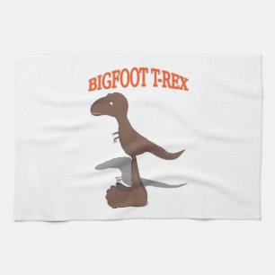 Linge De Cuisine Dessin T-Rex Bigfoot