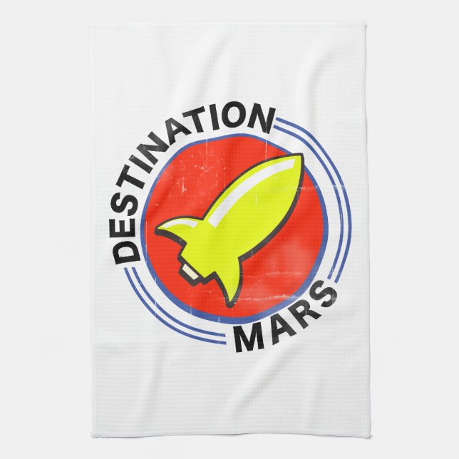 Linge De Cuisine Destination Mars (Vertical)
