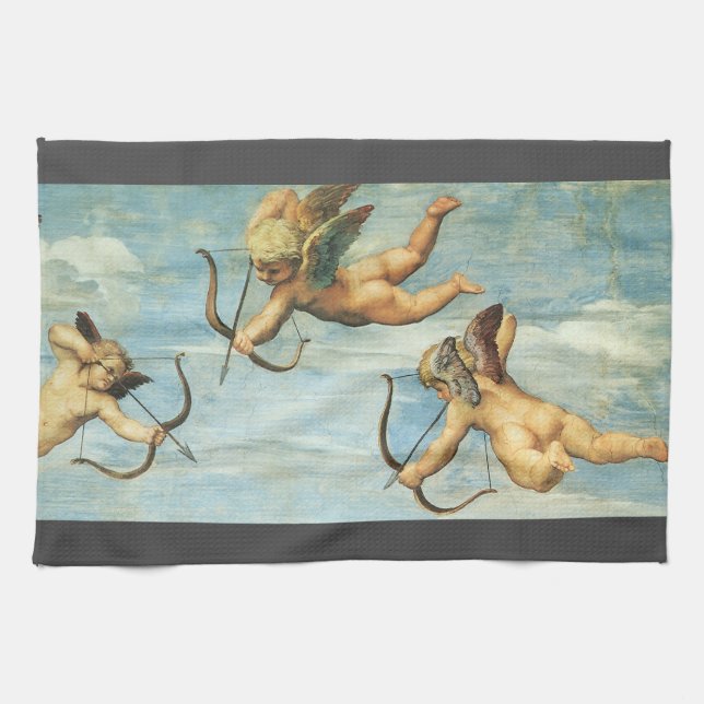 Linge De Cuisine Détail des anges du Triomphe de Galatée par Raphaë (Horizontal)