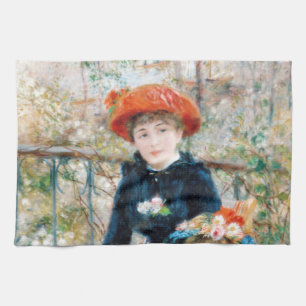 Linge De Cuisine Deux Sisters, On the Terrace Auguste Renoir