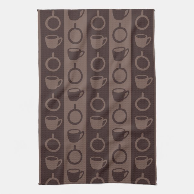 Linge De Cuisine Deux tasses (Vertical)