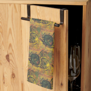 Linge De Cuisine Deux tournesols coupés par Vincent van Gogh