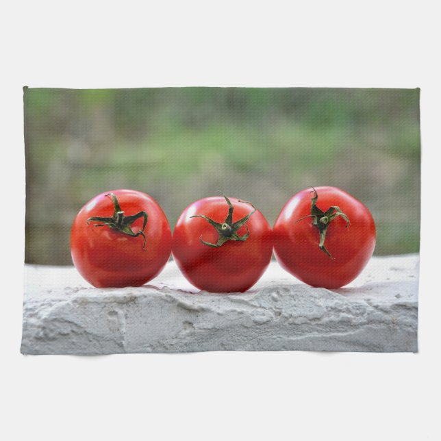 Linge De Cuisine Die drei Tomaten (Horizontal)