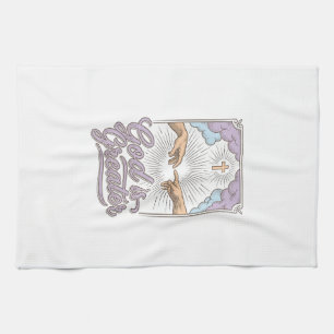 Linge De Cuisine Dieu Est Plus Grand Chemise À Gravure Vintage Chré