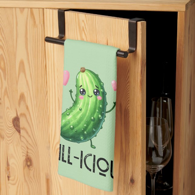 Linge De Cuisine Dill-icous (Pliage en tiers)