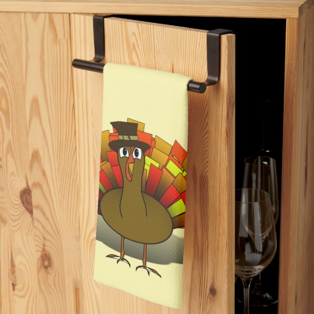 Linge De Cuisine Dînde de Thanksgiving (Pliage en tiers)