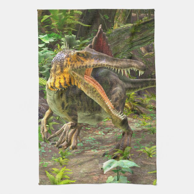 Linge De Cuisine Dinosaure Spinosaurus (Vertical)