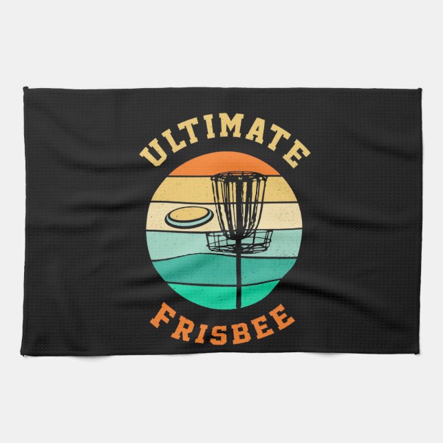 Linge De Cuisine Disc Golf Ultimate Frisbee (Horizontal)