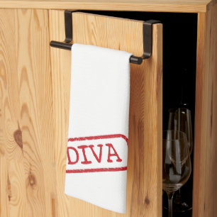 Linge De Cuisine "DIVA - Empêché et approuvé !"