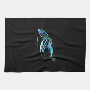 Linge De Cuisine Diver De Plongée De Plongée Baleine À Baleine B