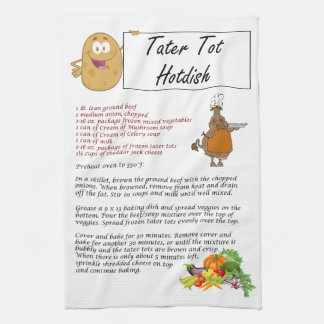 Linge De Cuisine Doigt Hotdish de Tater