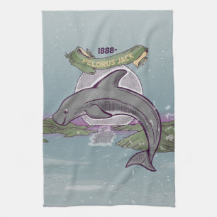 Linge De Cuisine Dolphin de Nouvelle-Zélande Pelorus Jack