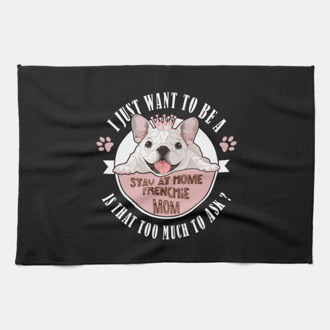 Linge De Cuisine Don de chien | Être Un Est Trop Demander (Horizontal)