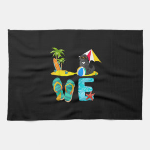 Linge De Cuisine Don pour chien de vacances d'été   conception newf