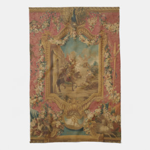 Linge De Cuisine Don Quichotte guidé par la Folie, tapisserie du XV