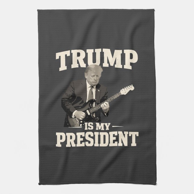 Linge De Cuisine Donald Trump est mon président (Vertical)