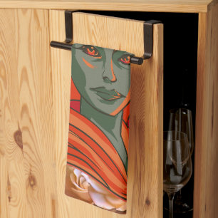 Linge De Cuisine Donner du pouvoir à la déesse Art spirituel Force 