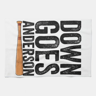 Linge De Cuisine DOWN GOLF ANDERSON FUNNY BASEBALL cadeau ANDERSON