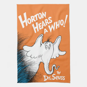 Linge De Cuisine Dr Seuss   Horton Entend un qui livre