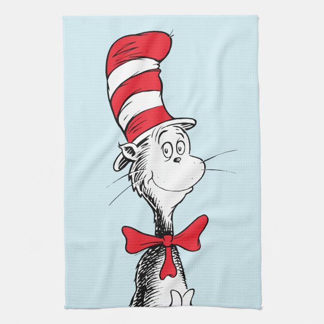Linge De Cuisine Dr. Seuss Je Cat in the Hat debout (Vertical)