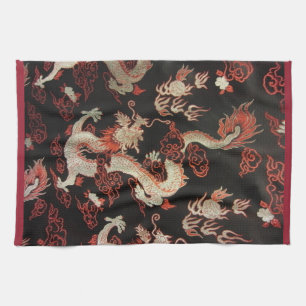 Linge De Cuisine Dragon chinois