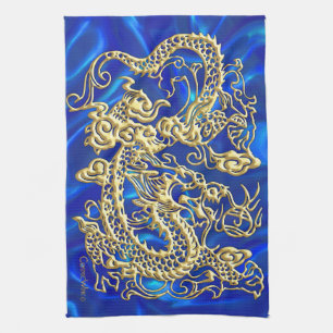 Linge De Cuisine Dragon d'or incorporé