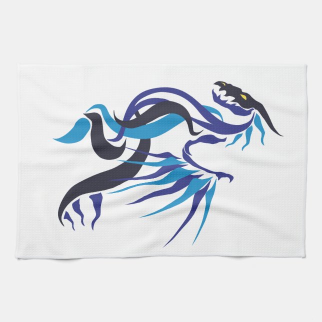 Linge De Cuisine Dragon fire (Horizontal)