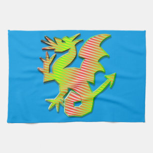 Linge De Cuisine Dragon stylisé