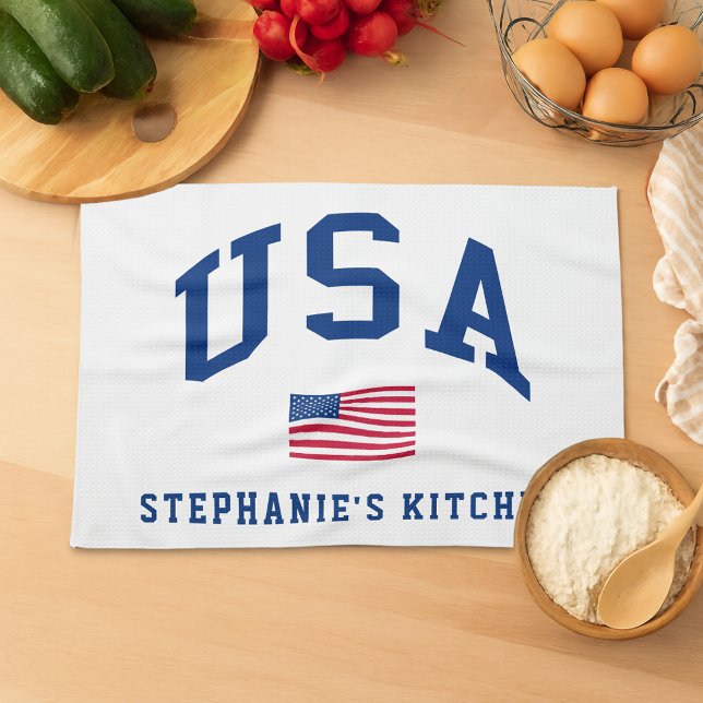 Linge De Cuisine Drapeau américain de la fête de l'indépendance pat (Créateur téléchargé)