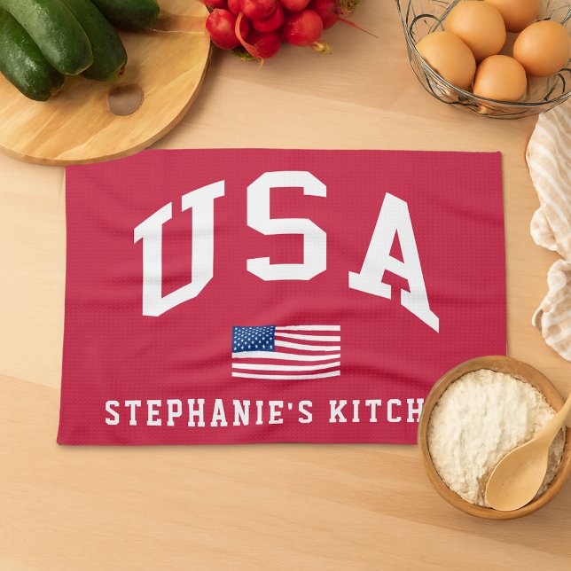 Linge De Cuisine Drapeau américain de la fête de l'indépendance pat (Créateur téléchargé)
