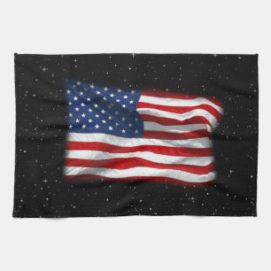 Linge De Cuisine Drapeau américain patriotique États-Unis