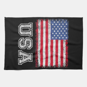 Linge De Cuisine Drapeau américain patriotique USA pour hommes femm