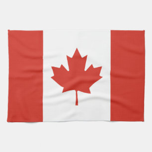 Linge De Cuisine Drapeau canadien patriotique