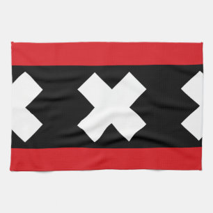 Linge De Cuisine Drapeau d'Amsterdam