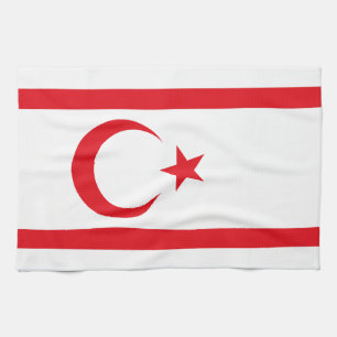 Linge De Cuisine Drapeau de Chypre du Nord
