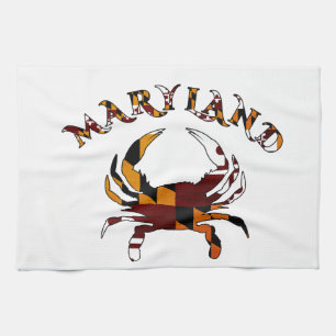 Linge De Cuisine Drapeau de crabe du Maryland