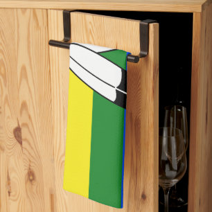 Linge De Cuisine Drapeau de fierté bispirituel de SlipperyJoe's sym