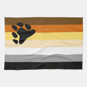 Linge De Cuisine Drapeau de fierté des Ours
