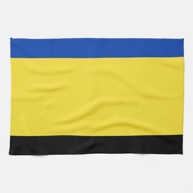 Linge De Cuisine Drapeau de Gelderland (Horizontal)