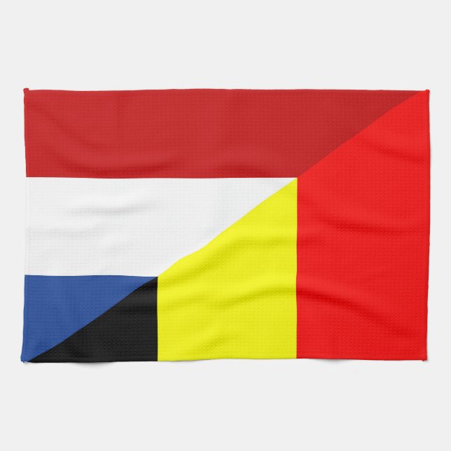 Linge De Cuisine drapeau de la belgique de la patrie drapeau de la  (Horizontal)