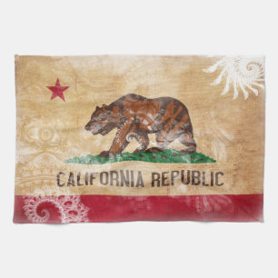 Linge De Cuisine Drapeau de la Californie
