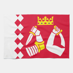 Linge De Cuisine Drapeau de la Carélie du Nord