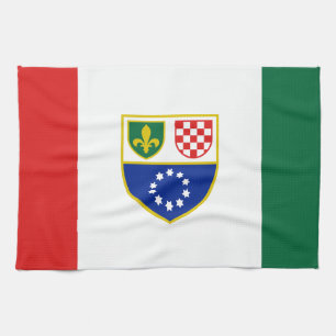 Linge De Cuisine Drapeau de la Fédération de Bosnie