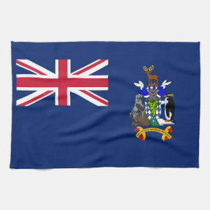 Linge De Cuisine Drapeau de la Géorgie du Sud et des îles Sandwich 