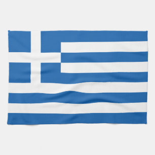 Linge De Cuisine Drapeau de la Grèce