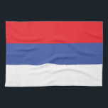 Linge De Cuisine Drapeau de la Republika Srpska<br><div class="desc">Drapeau patriotique de la Republika Srpska.</div>