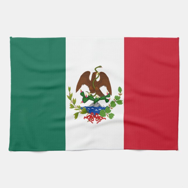 Linge De Cuisine Drapeau de la République mexicaine : 1824-1835, Pè (Horizontal)